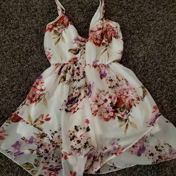 NWT ZAFUL Romper Mini Dress - Picture 2 of 4